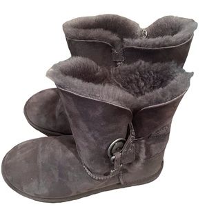 Ugg Grey Charmed Boots